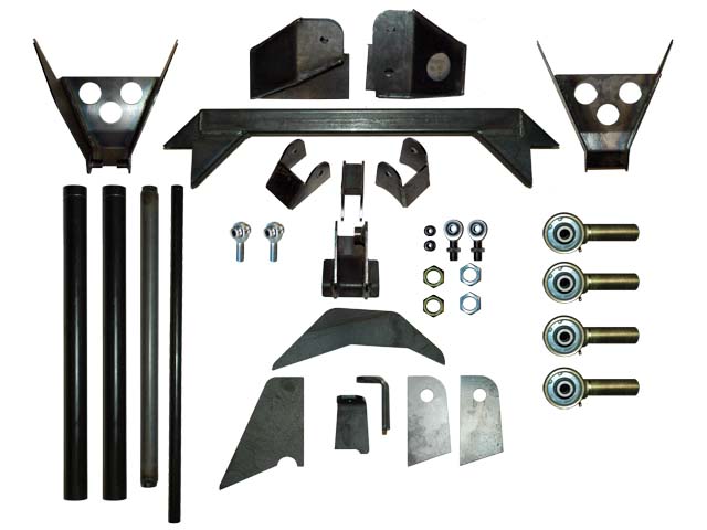 All-Pro - 3-Link Solid Axle Swap Basic Link & Bracket Kit - Toyota Tacoma 1986 - 95