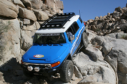 All-Pro - Roof Rack w/ Black Powder Coating - Toyota FJ Cruiser 2007+