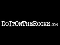 DoItOnTheRocks.com 1" x 12" White Window Sticker