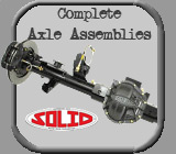 solid - complete axle assembly