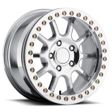 Liberator Forged Aluminum Beadlock Wheel w/ Aluminum Ring by Raceline, RT180, Desert Bolt Pattern, 20x10, 6x5.5, 4.5 