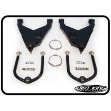 Nissan Frontier Long Travel Kit with Billet Heimed Steering by Dirt King, 2005-2018 (D40)