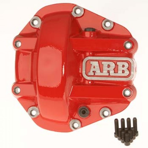 Nissan Xterra Differential Cover by ARB, Rear M226, Red, 2005, 2006