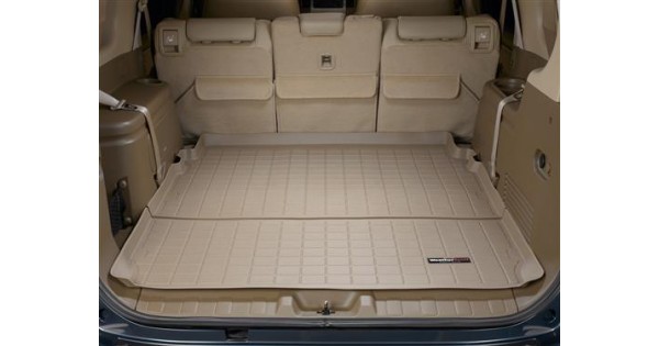 Nissan Armada Cargo Liner by WeatherTech, 2nd Row, Tan, 2004, 2005