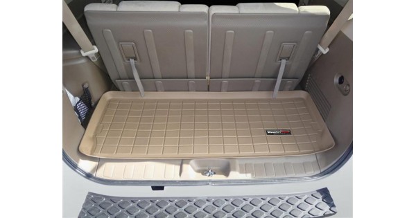 Nissan Pathfinder Cargo Liner by WeatherTech, 3rd Row, Tan, 2005, 2006