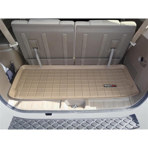 Nissan Pathfinder Cargo Liner by WeatherTech, 3rd Row, Tan, 2005, 2006