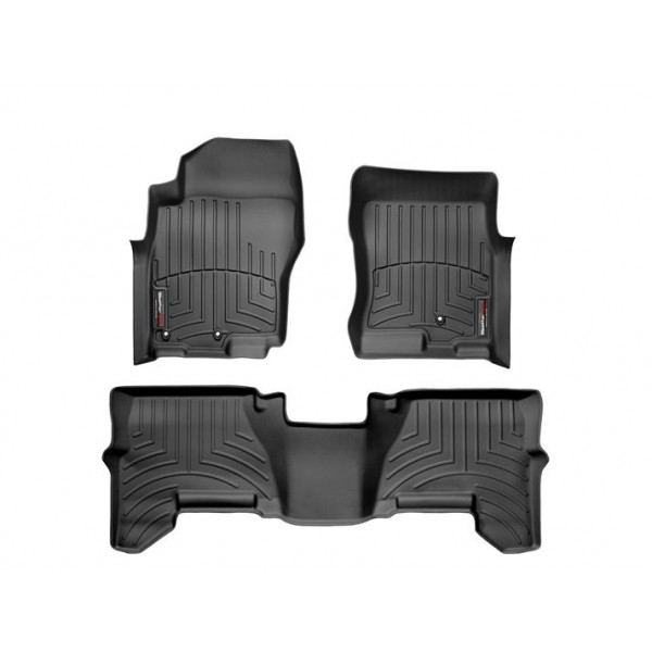 ToughPRO Heavy-Duty Rubber Floor Mats For Nissan Pathfinder 2021-2025 – Includes 3rd Row (Bucket Seats)