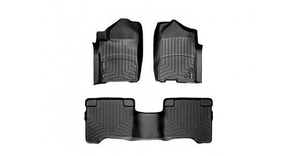 Nissan Titan Floor Mats by WeatherTech, Crew Cab, Front and Rear, Two