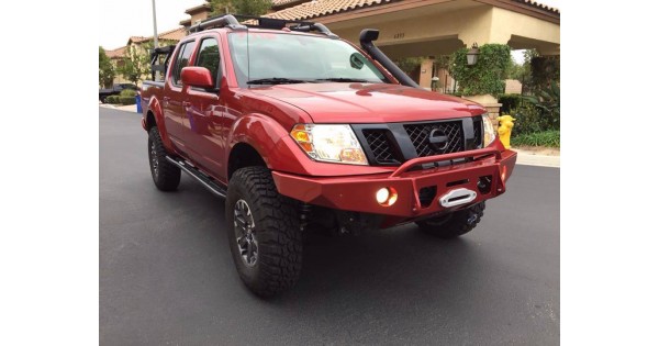 Nissan Frontier Aluminum Front Off Road Bumper by Hefty Fab, 2005+ (D40)
