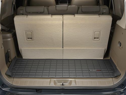 Nissan Armada 3rd Row Cargo Liner 2004-2014 by WeatherTech, Black Nissan Armada 3rd Row Cargo Liner 2004-2014 by WeatherTech, Black