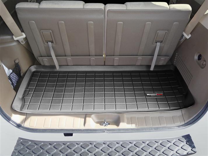 Nissan Pathfinder 3rd Row Cargo Liner 20052012 by WeatherTech, Black