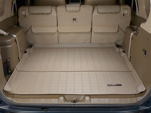 Nissan Armada 2nd Row Cargo Liner 2004-2014 by WeatherTech, Tan Nissan Armada 2nd Row Cargo Liner 2004-2014 by WeatherTech, Tan