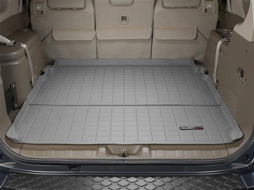 Nissan Armada 2nd Row Cargo Liner 2004-2014 by WeatherTech, Grey Nissan Armada 2nd Row Cargo Liner 2004-2014 by WeatherTech, Grey