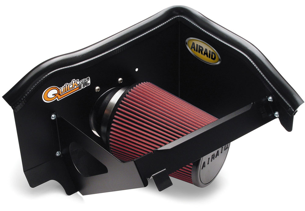 Nissan Armada Cold Air Dam Intake by Airaid, 2004-2013, 5.6L, Oiled, Red Nissan Armada Cold Air Dam Intake by Airaid, 2004-2013, 5.6L, Oiled, Red