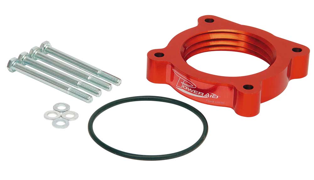 Nissan Armada PowerAid Throttle Body Spacer by Airaid, 2004-2013, 5.6L Nissan Armada PowerAid Throttle Body Spacer by Airaid, 2004-2013, 5.6L