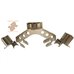 Nissan Pathfinder Long Arm 4-Link Suspension DIY Bracket Kit by Rugged Rocks, Rear, 1988-1995 (WD21)