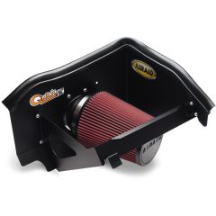Nissan Titan Cold Air Dam Intake by Airaid, 5.6L, Oiled, Red, 2004-2013 (A60)