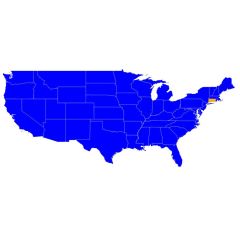 Connecticut  Ham Radio Repeater Directory GPS Map