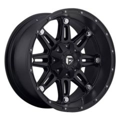 D531 Hostage by MHT, 17x8.5; 6x4.5, Matte Black