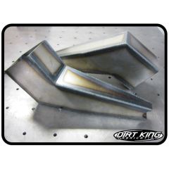 Nissan Titan Frame Horns for Prerunner Bumper by Dirt King, Front, 2004-2015 (A60)