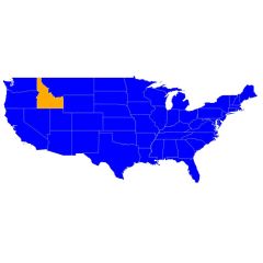 Idaho  Ham Radio Repeater Directory GPS Map