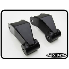 Nissan Titan Long Travel Shackles by Dirt King, 2004-2015 (A60)