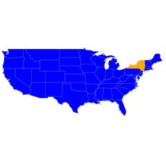 New York  Ham Radio Repeater Directory GPS Map