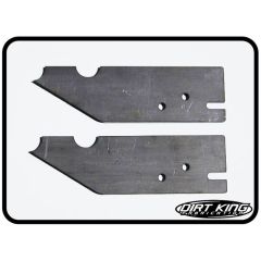 Nissan Titan Bumper Frame Horns by Dirt King, Rear, 2004-2015 (A60)