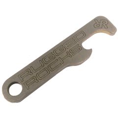 Rugged Rocks Bottle Opener Keychain