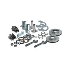 Nissan Frontier 6 x 5.5" Pattern Dana 60 Front End Kit by Solid, 1998-2004 (D22)