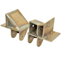 Nissan Frontier 3-Link Frame Side Brackets for Solid Axle Swap, 1998-2004 (D22)
