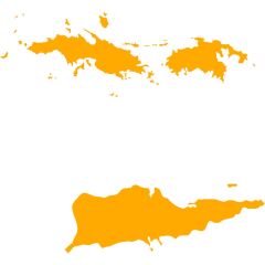 Virgin Islands  Ham Radio Repeater Directory GPS Map