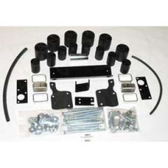 Nissan Frontier 3" Body Lift by Performance Accessories, King and Crew Cab w/ Chrome Front Bumper, 2005-2011 (D40)
