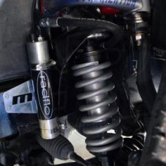 Nissan Titan 2.5 Coilover Kit with Reservoir by Radflo, Front, for 6" Lift Kit, 2004-2015 (A60)