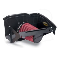 Nissan Frontier Cold Air Dam Intake by Airaid, 4.0L, Dry, Red, 2005-2012 (D40)