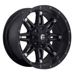 D531 Hostage by MHT, 17x8.5; 6x4.5, Matte Black