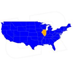 Illinois  Ham Radio Repeater Directory GPS Map