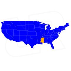 Mississippi  Ham Radio Repeater Directory GPS Map