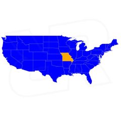 Missouri  Ham Radio Repeater Directory GPS Map