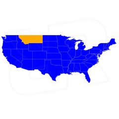 Montana  Ham Radio Repeater Directory GPS Map