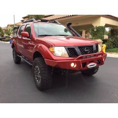 Nissan Frontier Aluminum Front Bumper by Hefty Fab, 2005+ (D40)
