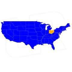 Ohio  Ham Radio Repeater Directory GPS Map