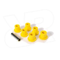 Nissan Frontier Factory Shackles Leaf Spring Bushing Kit by Old Man Emu, 2005-2018 (D40)