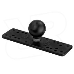 6.5" x 2" Universal Electronics Base with 1.5" Ball by Ram Mounts