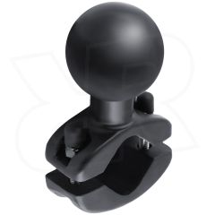 1.25" to 1.875" Rail Clamp Base with D Size 2.25" Ball by Ram Mounts