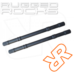 Nissan Frontier Titan Swap Extended Front Chromoly Axle Shafts By Rugged Rocks, Pair, R180, 2005-2018 (D40)