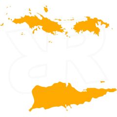 Virgin Islands  Ham Radio Repeater Directory GPS Map