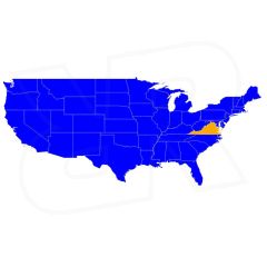Virginia  Ham Radio Repeater Directory GPS Map