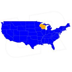 Wisconsin  Ham Radio Repeater Directory GPS Map